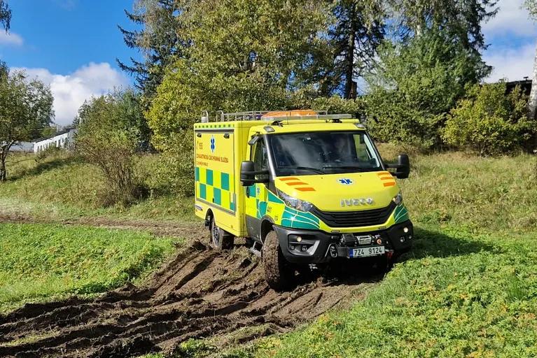 Výcvik řidičů: Ovládání vozidel Iveco v terénu