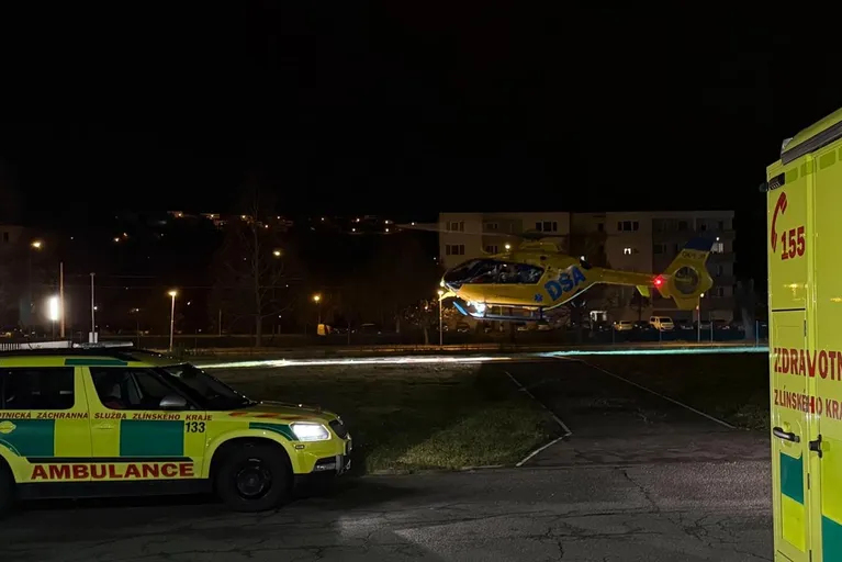 Záchrana vážně opařeného mladíka